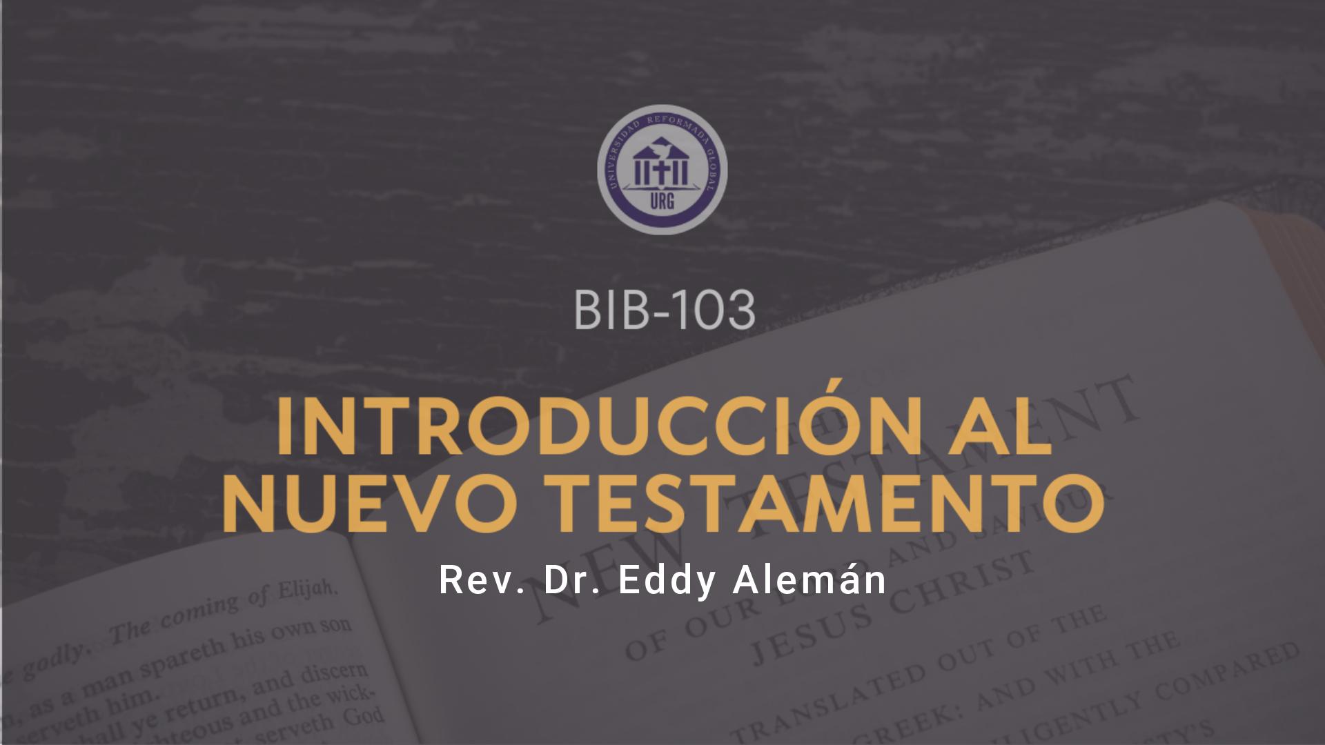 Introducción al Nuevo Testamento